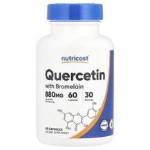 Quercetin with Bromelain Кверцетин Nutricost