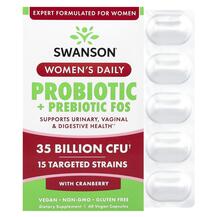 Women's Daily Probiotic + Prebiotic FOS With 35 CFU