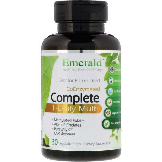 CoEnzymated Complete 1-Daily Multi, Мультивітаміни, 30 капсул