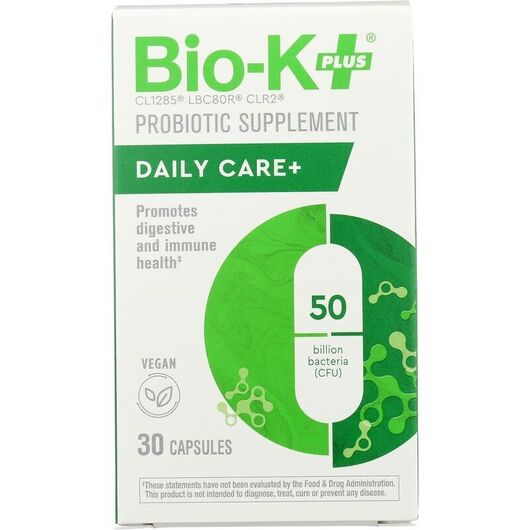 Основное фото товара Пробиотики, Daily Care+ Probiotics 50 Billion, 30 капсул