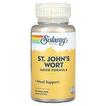 Solaray, St. John's Wort Mood Formula, Звіробій, 60 капсул