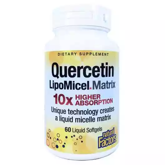 Фото товара Quercetin LipoMicel Matrix 60 Liquid Softgels