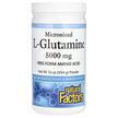 Фото товару Micronized L-Glutamine 5000 mg, L-Глутамін, 454 г