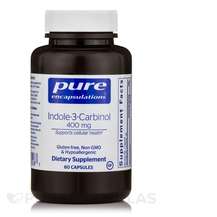 Pure Encapsulations, Indole-3-Carbinol 400 mg, Індол-3-Карбіно...