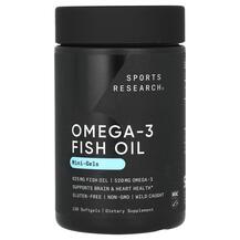 Омега 3 Omega-3 Fish Oil Mini Gels Sports Research