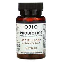 Ojio, Пробиотики, Probiotics 100 Billion, 30 капсул