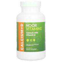 Noor Vitamins, Кальций, Calcium with Vitamin D, 120 таблеток