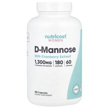 Women D-Mannose with Cranberry Extract Д-манноза