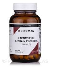 Kirkman, Lacto/Bifido 8-Strain Probiotic, Пробіотики, 60 капсул