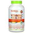 NutriBiotic, Vitamin C + D3 & Zinc, Вітамін C + D3 і цинк,...
