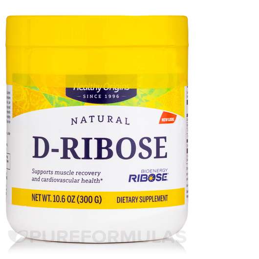 Natural D-Ribose Powder, D-рибоза в порошку, 300 г