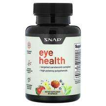 Snap Supplements, Поддержка здоровья зрения, Eye Health, 60 ка...