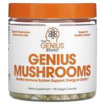 The Genius Brand, Грибы, Genius Mushrooms, 90 капсул