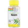 Фото товару Solaray, Neem 400 mg, Ніім 400 мг, 100 капсул
