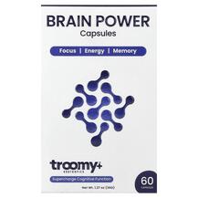Brain Power 60 Capsules Поддержка мозга Troomy 36 г