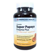 Super Papaya Enzyme Plus, Супер Ферменти Папайї, 180 капсул