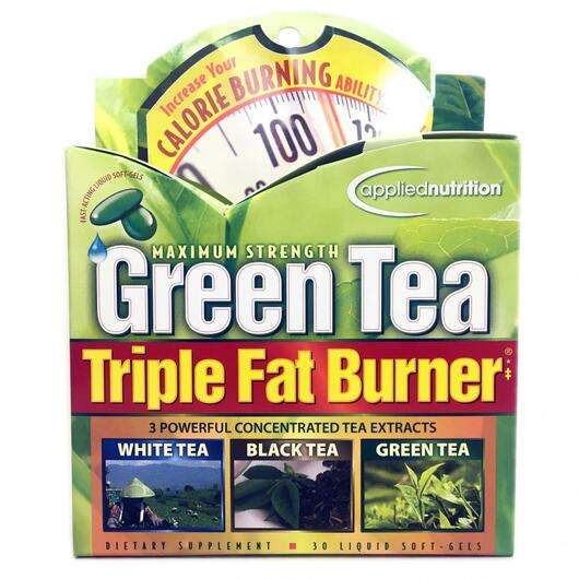 Green Tea Fat Burner, Зелений чай для схуднення, 30 капсул