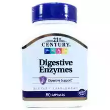 21st Century, Digestive Enzymes, Травні ферменти, 60 капсул