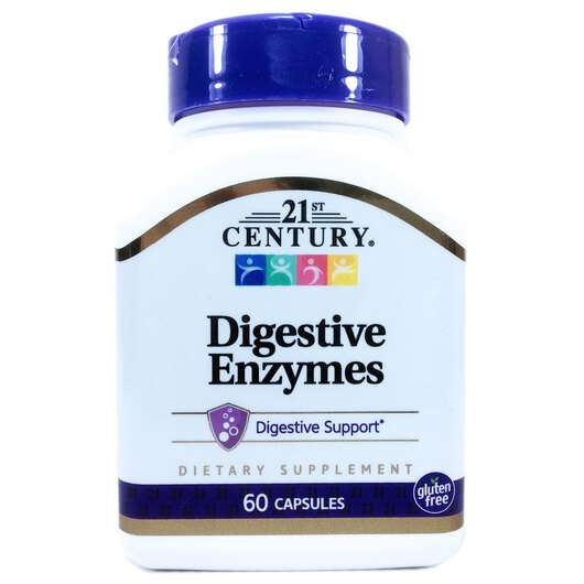 Digestive Enzymes, Травні ферменти, 60 капсул