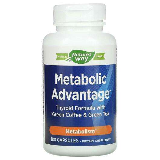 Основне фото товара Metabolic Advantage Thyroid Formula with Green Coffee & Gr...
