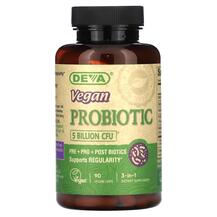 3-in-1 Vegan Probiotic 5 Billion CFU Пробиотики Deva 3-in-1 Vegan Probiotic 5 Billion CFU Пробиотики Deva