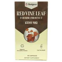 Basigano, Red Vine Leaf 1500 mg, Екстракт листя червоного вино...