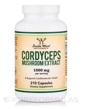 Double Wood, Cordyceps Mushroom Extract 1000 mg, Гриби Кордіце...