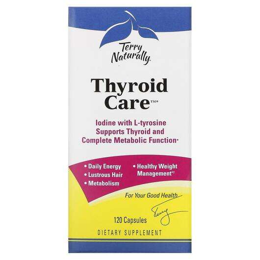 Thyroid Care, Підтримка щитовидної, 120 капсул