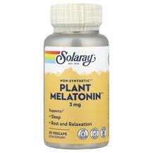 Plant Melatonin 3 mg Мелатонин Solaray 30 капсул