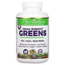 Paradise Herbs, ORAC-Energy Greens, Суперфуд, 120 капсул
