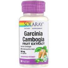 Solaray, Garcinia Cambogia Fruit Extract 500 mg, 60 Vegcaps