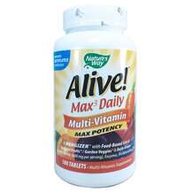 Nature's Way, Alive! Max3 Potency Multivitamin, 180 Tablets