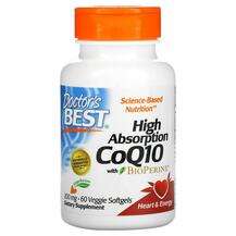 Заказать Коэнзим CoQ10 200 мг с Биоперином 60 капсул