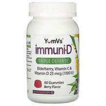 YumV's, Elderberry Vitamin C & Vitamin D Triple Defense Be...