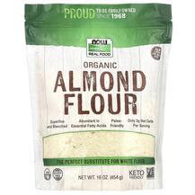 Борошно Real Food Organic Almond Flour Superfine NOW