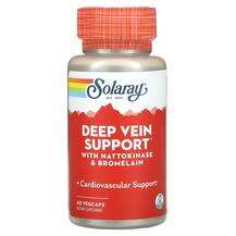 Solaray, Deep Vein Support, 60 VegCaps