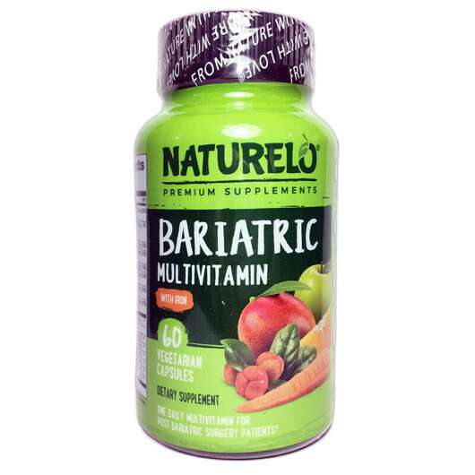 Bariatric, Баріатричні мультивітаміни із залізом, 60 капсул