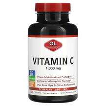 Olympian Labs, Vitamin C 1000 mg, Вітамін C, 100 таблеток