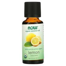 Ефірна олія Pure Essential Oil Organic Lemon NOW Ефірна олія Pure Essential Oil Organic Lemon NOW