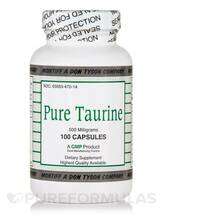 Montiff, Pure Taurine 500 mg, L-Таурин, 100 капсул
