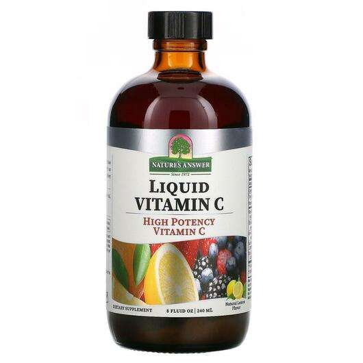 Основне фото товара Nature's Answer, Liquid Vitamin C Natural Flavors, Вітамі...