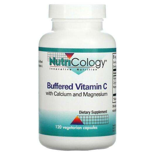 Основне фото товара Nutricology, Buffered Vitamin C, Вітамін C, 120 капсул