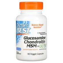 Doctor's Best, Glucosamine Chondroitin MSM + UCII, 90 Veggie C...