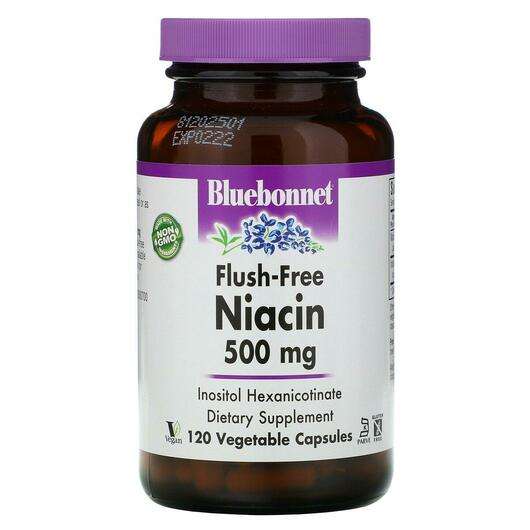 Niacin 500 mg, Ніацин 500 мг, 120 капсул