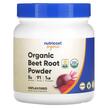 Фото товара Красная свекла, Organic Beet Root Powder Unflavored, 454 г