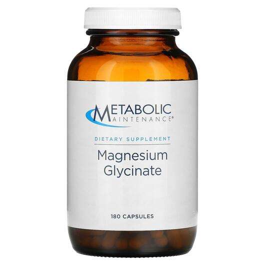 Magnesium Glycinate, Гліцинат Магнію, 180 капсул