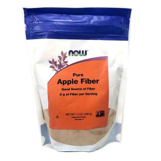 Основное фото товара Now, Яблочная клетчатка, Pure Apple Fiber, 340 г