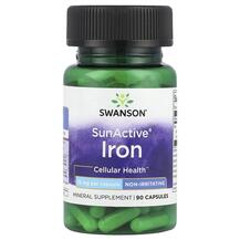 SunActive Iron Железо Swanson 90 капсул