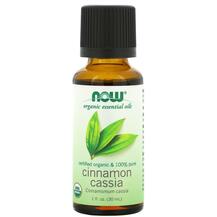 Ефірна олія Pure Essential Oil Organic Cinnamon NOW