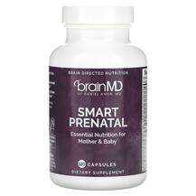 BrainMD, Smart Prenatal, Мультивітаміни для вагітних, 120 капсул